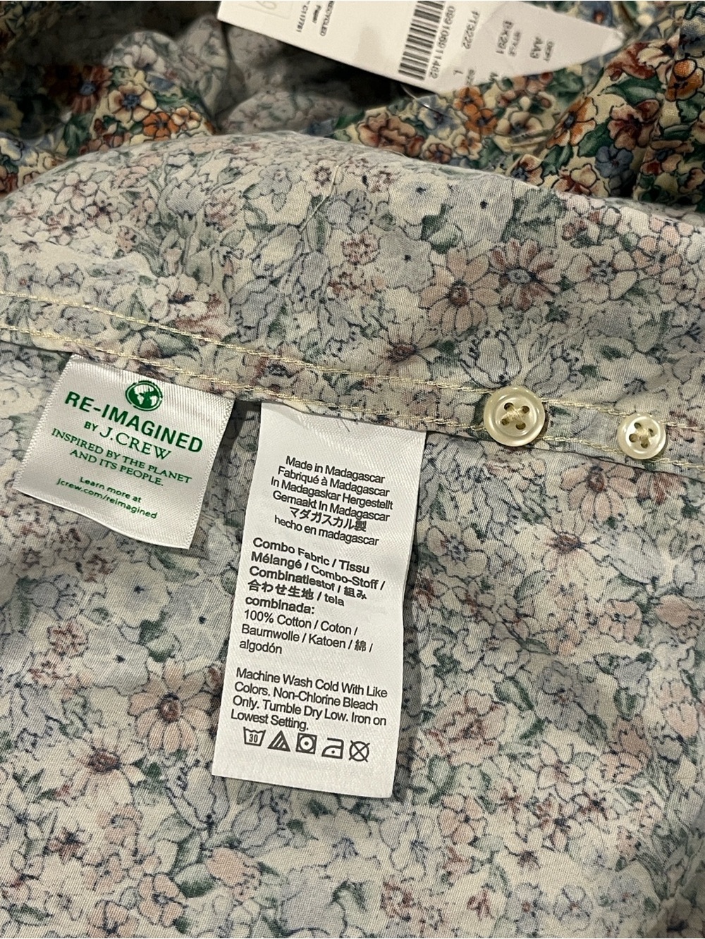 J. Crew Liberty London Print Button-down Shirt - Picture 8 of 10
